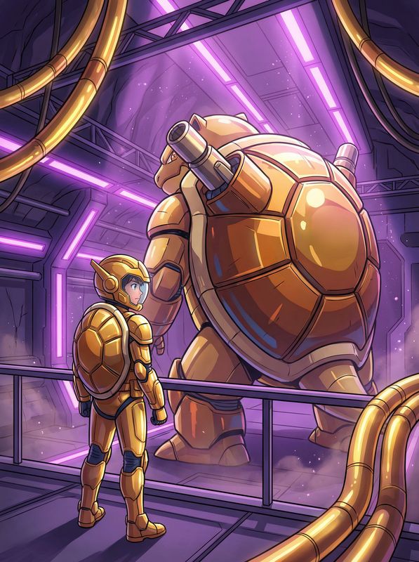 幼女漫画动漫-黄金机甲